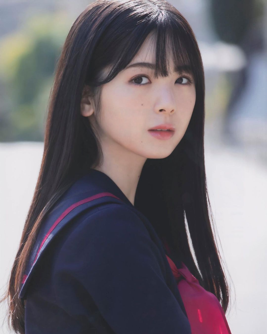 筒井あやめ セーラー服 乃木坂46 女子中学生 jc