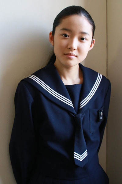 藤野涼子 ソロモンの偽証 芋セーラー服 女子中学生 jc