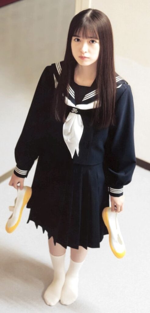 小川彩　セーラー服　エプロン 女子中学生 jc 乃木坂46 B.L.T.graduation中学卒業 2023