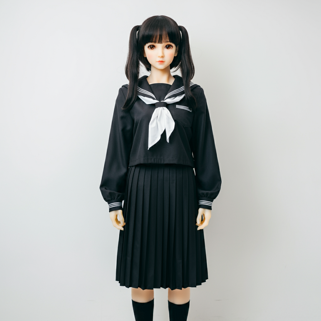 セーラー服　アンドロイド　サイボーグ　女子小学生　童女　女児 ImageFX