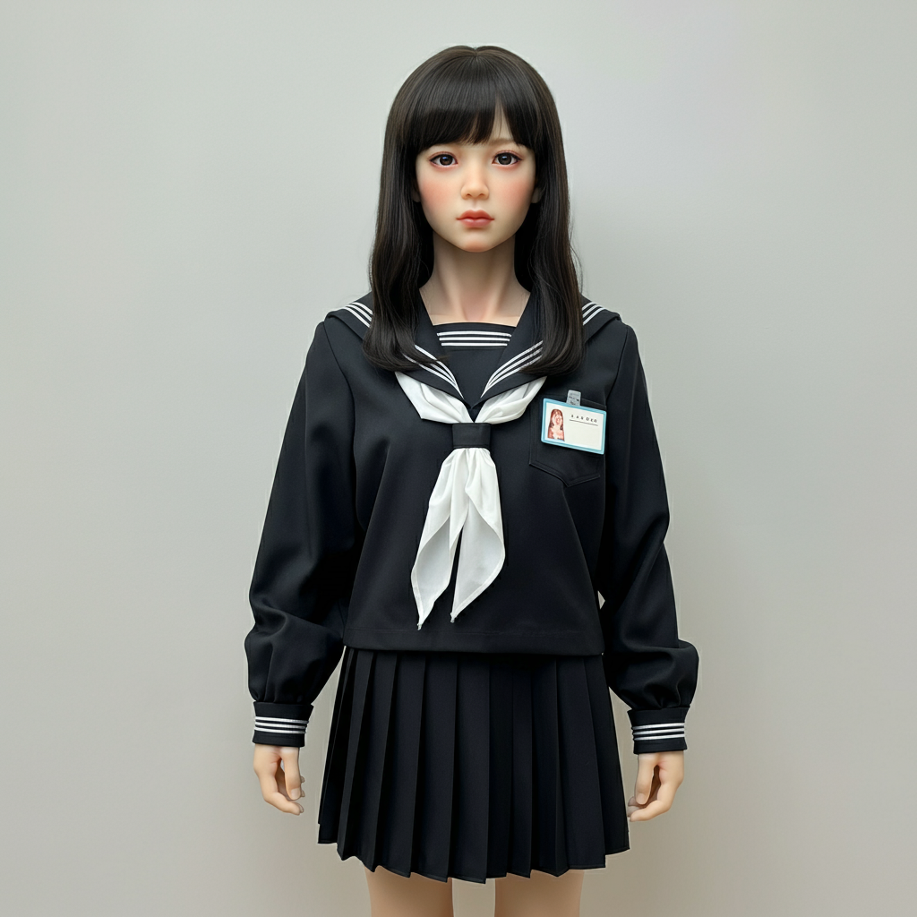 セーラー服　アンドロイド　サイボーグ　女子小学生　童女　女児 ImageFX