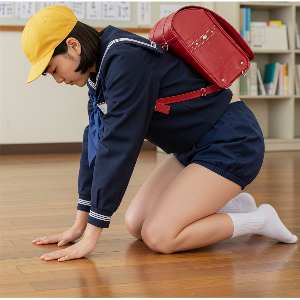 ImageFX ブルセラ ブルマー セーラー服 ランドセル 土下座 芋セーラー服 芋セラ JS