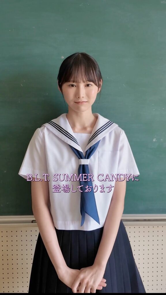 高井俐香 セーラー服 B.L.T. 日向坂46